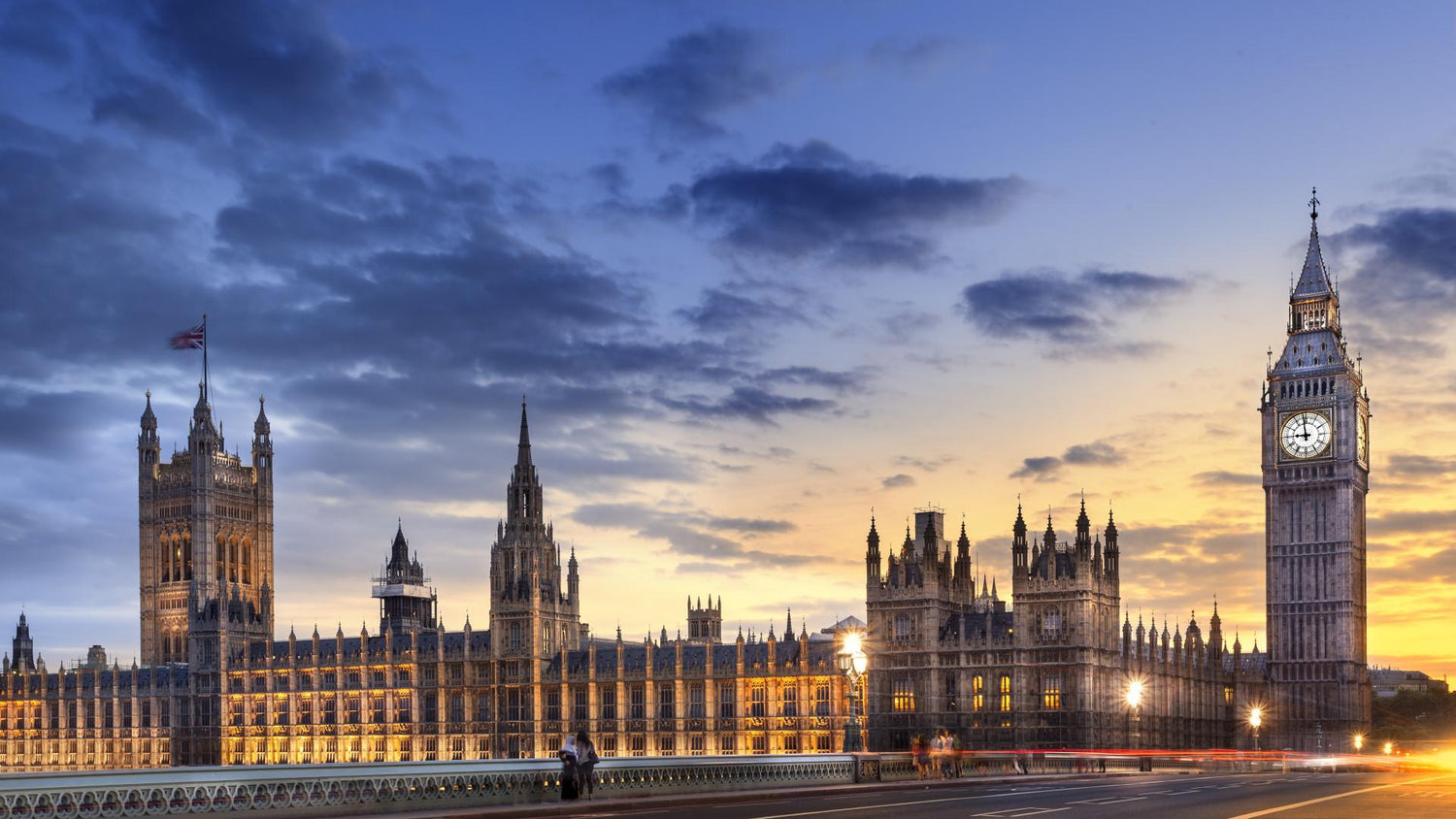 Big Ben and the Houses of Parliament in London 